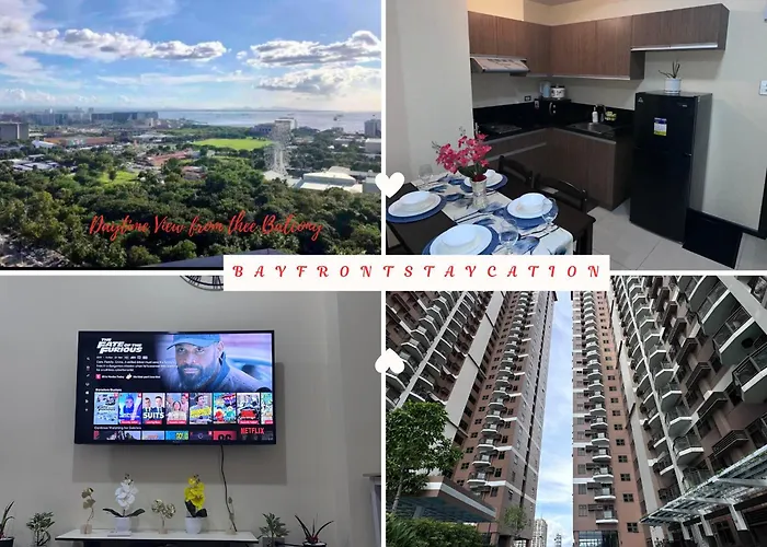 Aparthotel Bayfront Staycation At The Radiance Pet-friendly, Free Pool & Gym Near Airport, Moa, Star City, World Trade Center & Bay